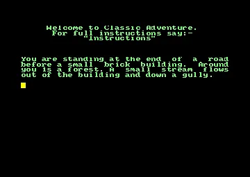 Classic Adventure (UK) (1984) screen shot game playing